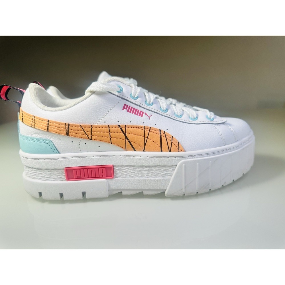 PUMA WOMENS MAYZE UT POP PLATFORM SNEAKERS 390258-01 SIZE 6,5 - Picture 5 of 15